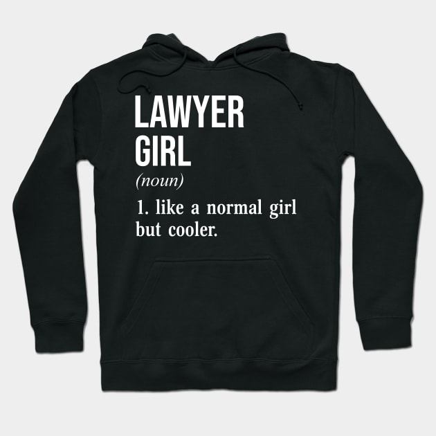 Lawyer Girl Hoodie by conirop